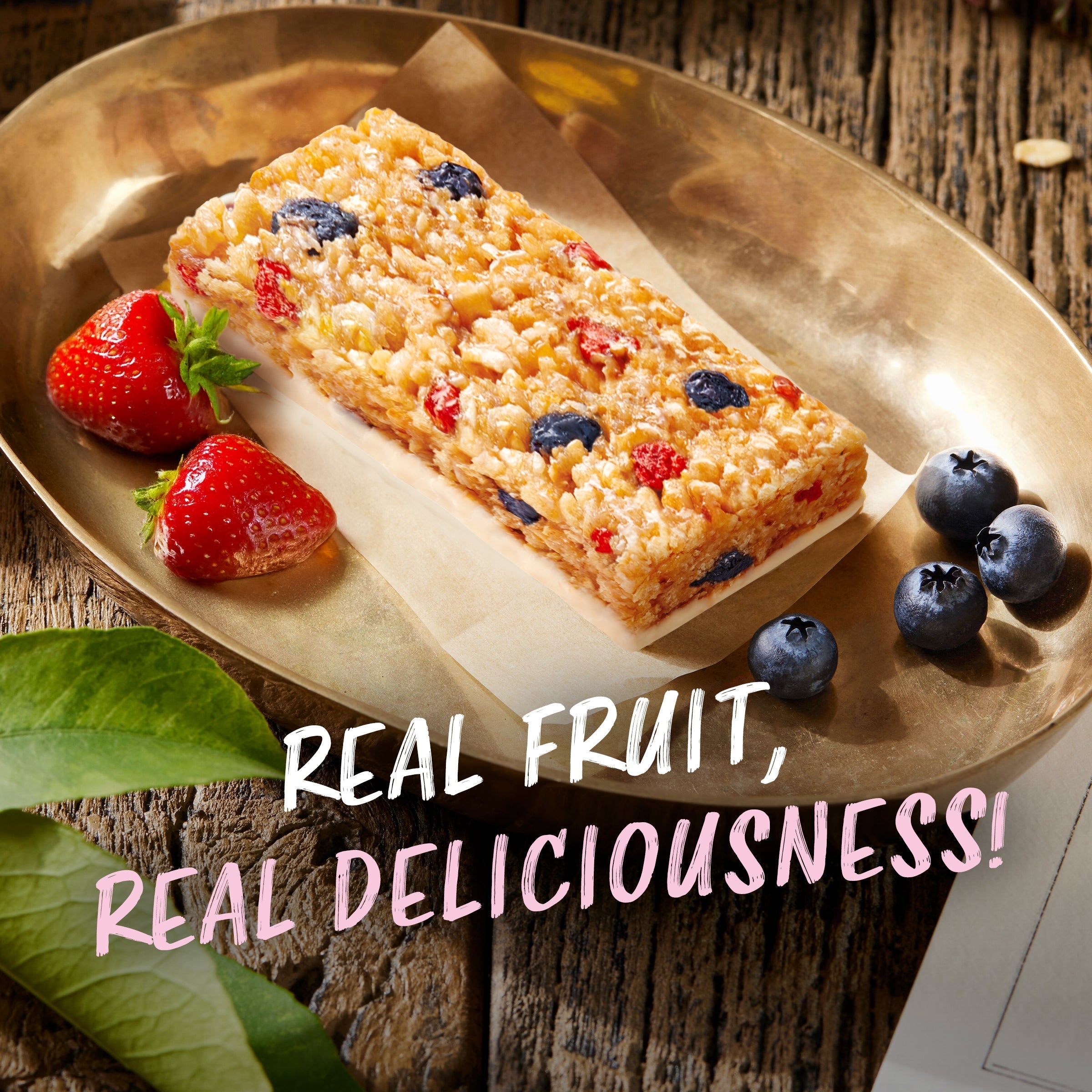 LUNA Berry Bars Mixed Berry Flavor Gluten Free Snack Bars, Non-GMO Protein Bars